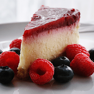 Cheesecake de frutos rojos