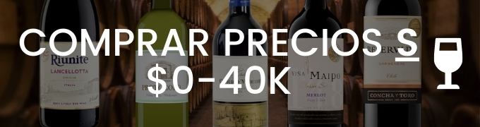 Comprar Vino Por Precios De 0 A 40 Mil