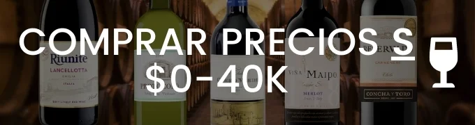 Comprar Vino Por Precios De 0 A 40 Mil
