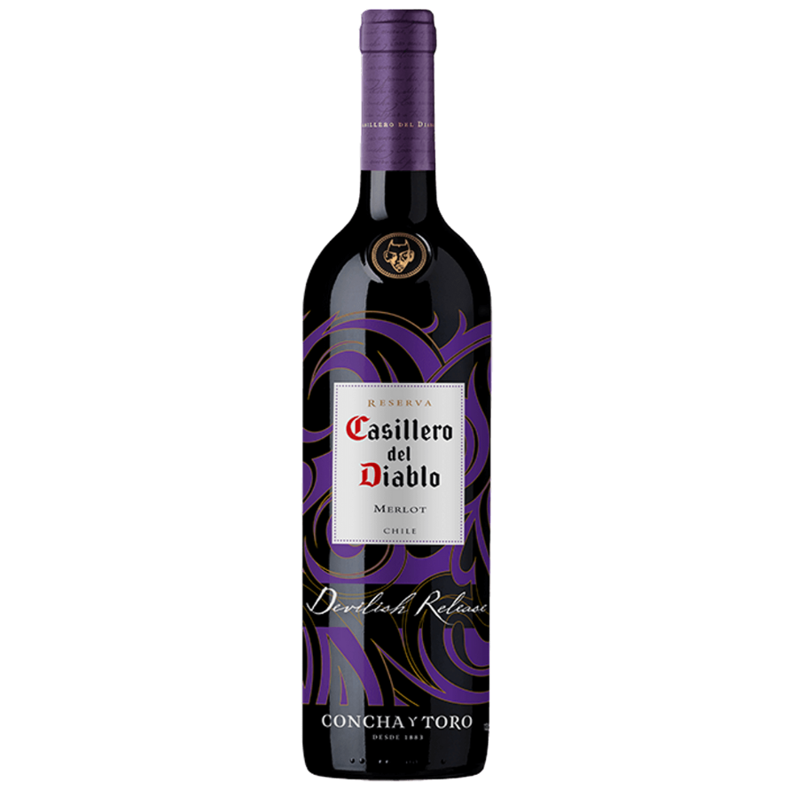 Vino Casillero Del Diablo Devilish Merlot 750.png