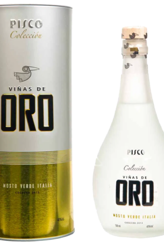 Pisco Mosto Verde Italia Coleccion Vinas De Oro 500 Ml.png