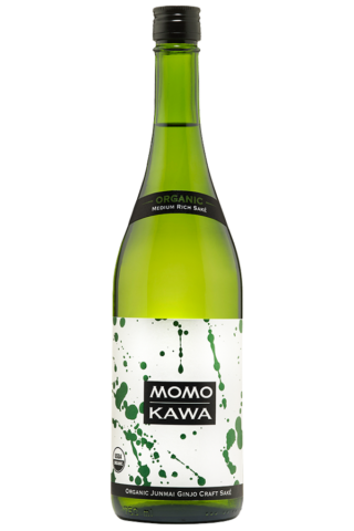 Sake Momokawa Organic Junmai 750 Ml.png