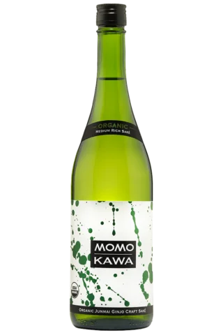 Sake Momokawa Organic Junmai 750 Ml.png