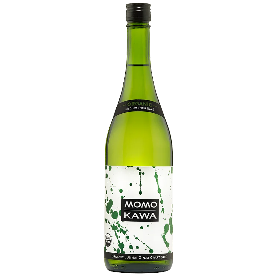 Sake Momokawa Organic Junmai 750 Ml.png