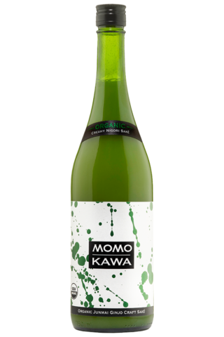 Sake Momokawa Organic Nigori 750 Ml.png