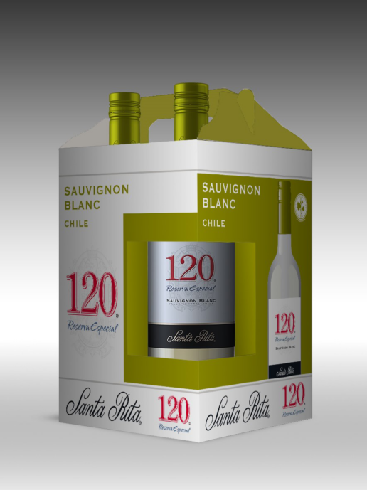 four pack santa rita 120 reserva especial sauvignon blanc blanco187ml.png