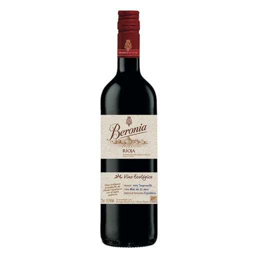 vino espanol beronia ecologico tempranillo tinto 750 ml.png