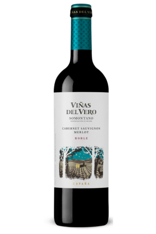 vino espanol vinas del vero caber.sauvig.merlot roble 750 ml.png