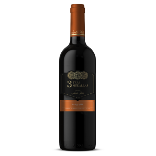 vino santa rita tres medallas carmenere tinto 750.png